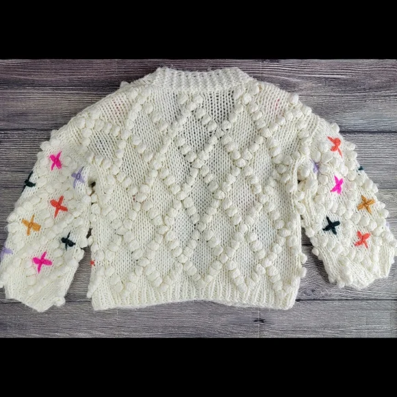 Anthropologie One Size Bubble Cardigan Sweater - Picture 6 of 13